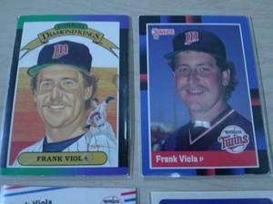 lot 181 image: FRANK VIOLA CARDS
