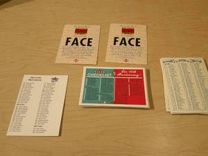 lot 227 image: BASEBALL CHECKLISTS