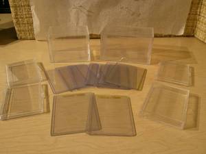lot 243 image: HARD CASES AND PENNY SLEEVES