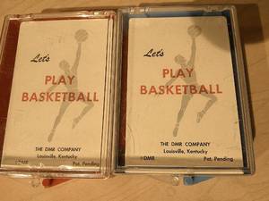 lot 248 image: PLAY BASKETBALL CARD GAME
