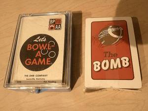 lot 249 image: THE BOMB FOOTBALL CARD GAME