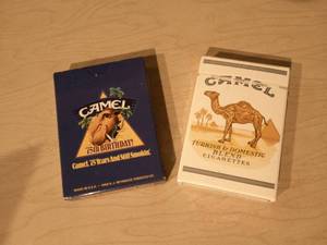 lot 266 image: CAMEL PLAYING CARDS