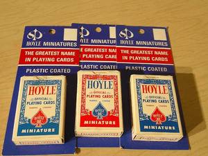 lot 274 image: HOYLE MINI CARDS