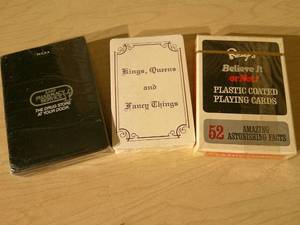 lot 285 image: PLAYING CARDS