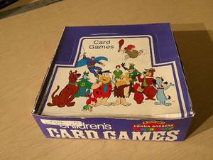 lot 290 image: CHILDRENS GAMES PLAYING CARDS