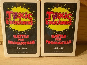 lot 292 image: VINTAGE TOXIC CRUSADERS TURTLES