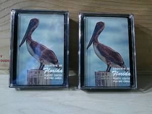 lot 319 image: 2 VINTAGE SEALED DECKS OF CARDS IN A CASE