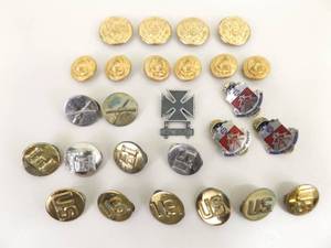 Lot of Vintage Military Buttons
