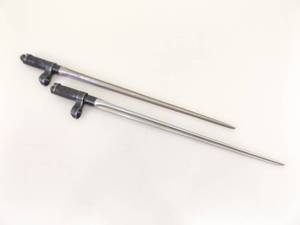2 Vintage Overstock 12 Blade SKS Spike Bayonets
