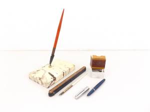 Lot of Vintage Fountain Pens, Nibs, etc.