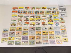 Lot of 1950s Cigarette, Aviation, Auto, Collectors Cards