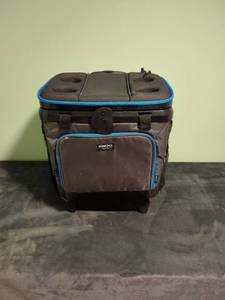 Igloo Rolling Cooler with Cup Holders and Side Pockets