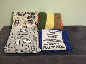 Collection of 4 Themed Blankets