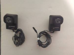Pair of GEMINI 12V AC Adapters with Cables