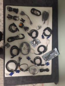 Collection of 23 Mixed Adapters and Cables