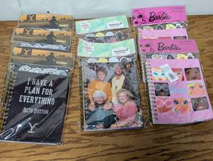 8 Planners - Yellowstone - Golden Girls - Barbie