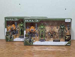 2 Halo Infinite 12 Piece Action Set - 20 Year Anniversary - 24 Pieces Total