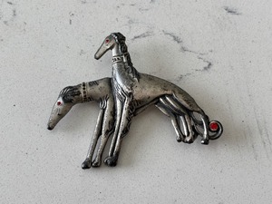Greyhound Broach