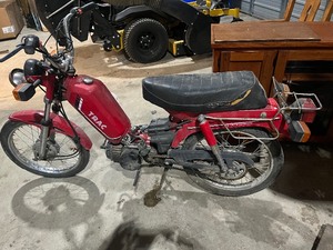 Trac Moped 2 speed auto Ran last Summer