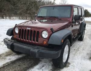lot 1 image: 2008 Jeep Wrangler Unlimited X 4X4