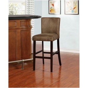 lot 81 image: Morocco Distressed Bar Stool Brown