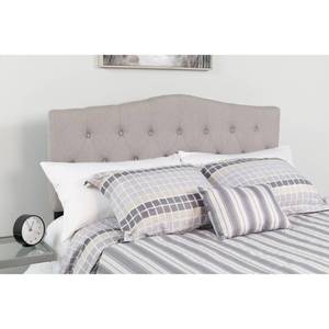lot 31 image: Cambridge Headboard,Twin Size,Gray Fabric