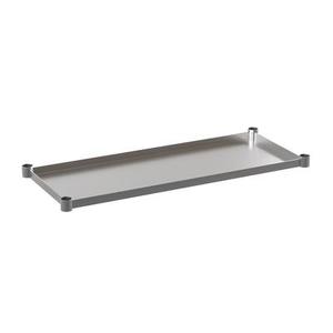 lot 42 image: NH-GU-2448-GG Galvanized Under Shelf for 24 X 48 in. Stainless Steel Prep & Work Tables - Adjustable Lower Shelf