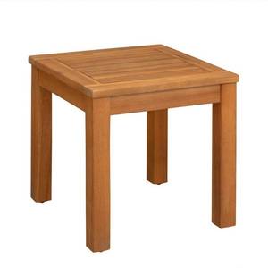lot 72 image: Patio Sense Oslo Indoor  Outdoor End Table, Brown