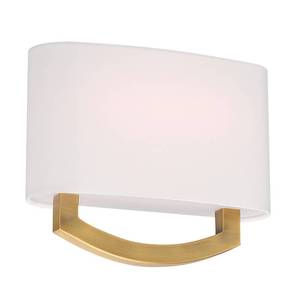 lot 102 image: Modern Forms WS-81910 Arch 8 Tall LED Wall Sconce Aged Brass Indoor Lighting Wall Sconce