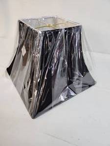 lot 142 image: Black Shoreline Lampshade