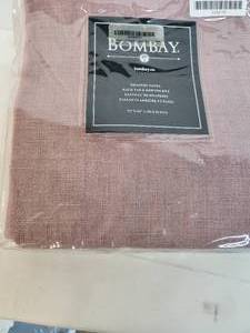 lot 156 image: Blush Pink Drapery Panel