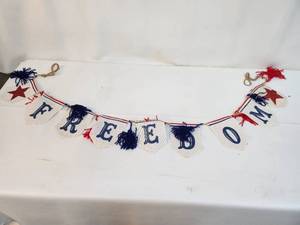 lot 166 image: FREEDOM PennantBanner