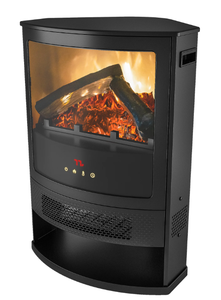 lot 97 image: Better Homes & Gardens New Electric Corner Stove Heater with Remote