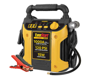 lot 108 image: EverStart Maxx 1000 Amp Jump Starter and Air Compressor