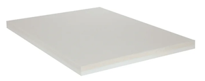 lot 360 image: Twin Size Allswell 4 Memory Foam Mattress Topper Infused with Copper Gel