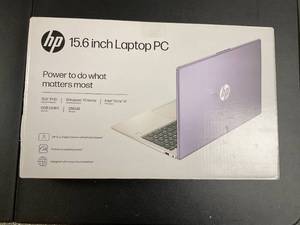 lot 5 image: HP 15-fd0132wm 15.6 Core i3 1.8GHz 8GB RAM 256GB SSD