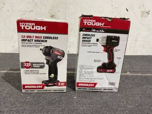 lot 141 image: LOT OF 2 Hyper Tough Tools