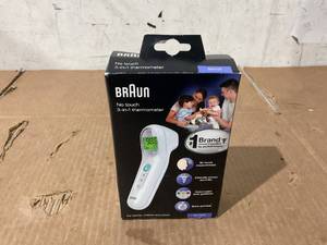 lot 269 image: Braun No Touch 3-in-1 Digital Thermometer