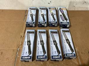 lot 282 image: LOT OF 8 Miscellaneous Conair Hair Tools