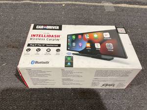lot 175 image: Car and Driver Intellidash Pro X10 Wireless Carplay, 10 Touch Screen Display