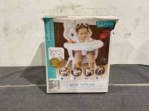 lot 179 image: Infantino Grow-with-Me 4-in-1 Convertible High Chair, 6-36 Months, Husky