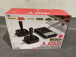 lot 212 image: My Arcade GameStation Pro Atari Retro Video Game System, 200 Games, DGUNL-7012