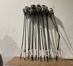 lot 289 image: LOT OF 16 Tiki Island King Large Flame Torch, Gunmetal Finish, 66