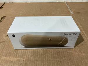 lot 295 image: Beats Pill - Wireless Bluetooth Speaker - Champagne