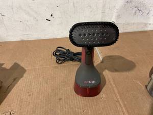 lot 338 image: CHI Handheld Garment Steamer, Red