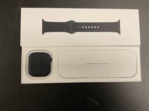 lot 54 image: Apple Watch Series 10 GPS 46mm Jet Black Aluminum Case