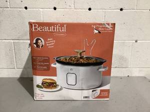 lot 499 image: Beautiful 6 Qt Programmable Slow Cooker