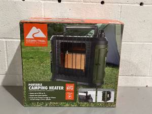 lot 501 image: Ozark Trail 10,000 BTU Portable Propane Heater