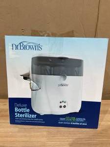 lot 409 image: Dr. Browns Deluxe Electric Sterilizer for Baby Bottles, Nipples, & Other Baby Essentials