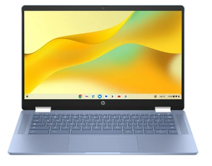 lot 32 image: HP Chromebook x360 14 FHD IPS Touch 2-in-1 Laptop Intel Processor N100 4GB RAM 64GB eMMC
